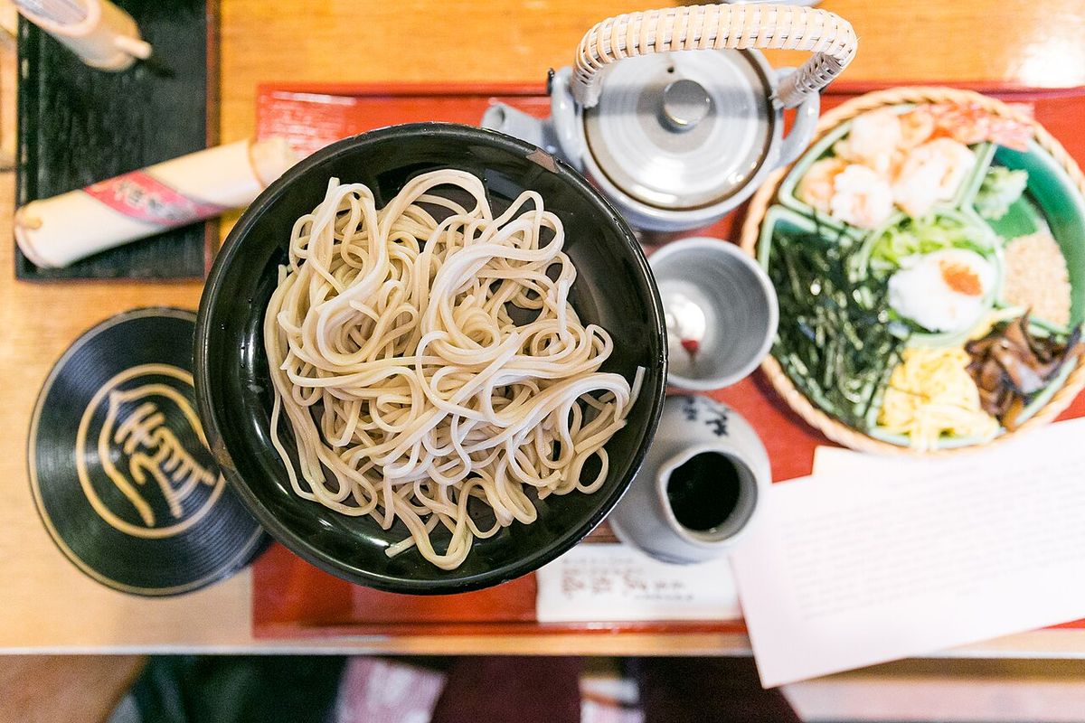 Tempura Lunch Featuring Soba Handmade By You