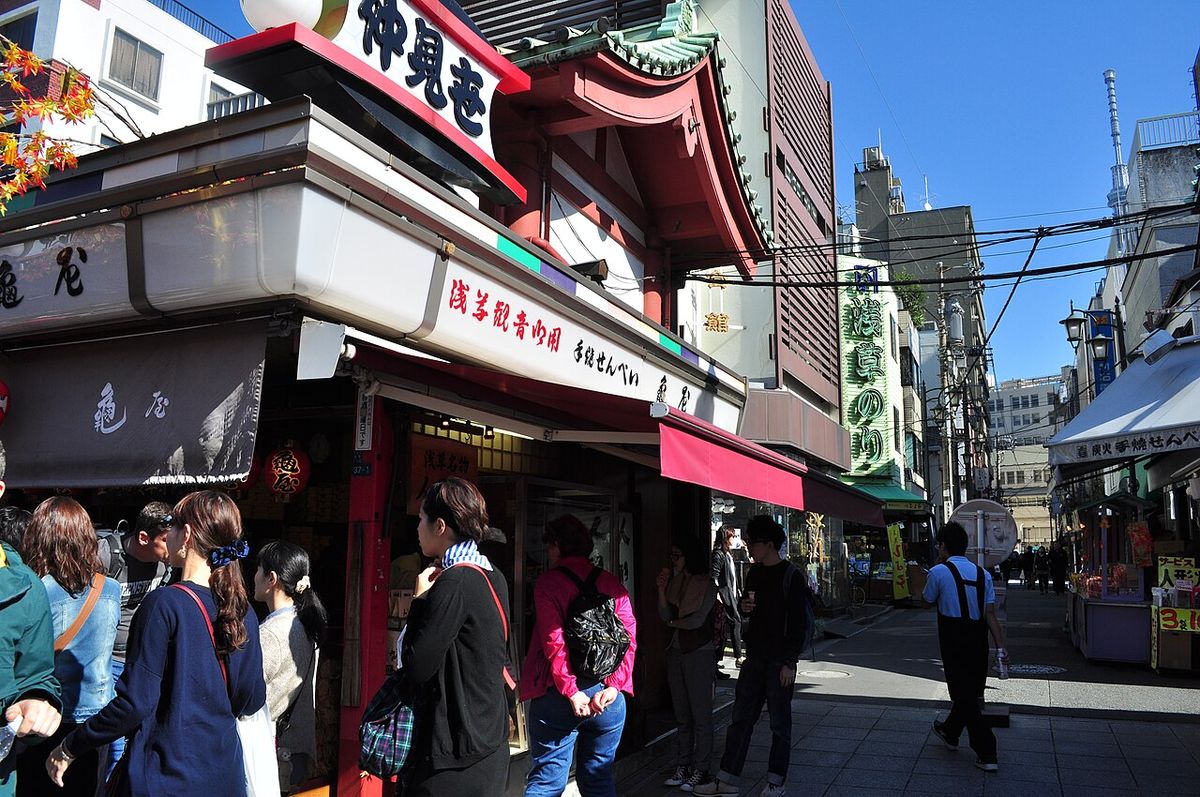 Japan Kimono in Asakusa