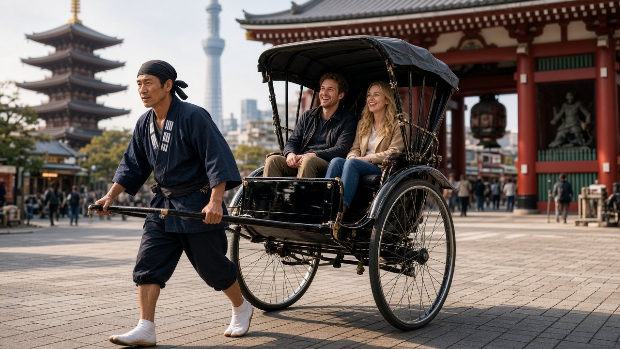 Arashiyama rickshaw